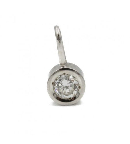 Pendentif Pendentif - Or blanc Et Diamant 58 Facettes 220382R