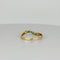 Bague Bague vintage en or jaune avec émeraudes 58 Facettes 2505008