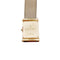 Montre Montre Boucheron, "Reflet", or jaune, cuir. 58 Facettes 35116
