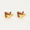 Boucles d'oreilles Boucles Rubis 58 Facettes LP1164