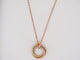 Collier collier CARTIER pendentif trinity mm 3 ors diamants or 18k 58 Facettes 265251