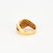 Bague 53 Bague or jaune, rubis et diamants 58 Facettes GU144