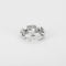 Bague 50 MELLERIO - Graphic - bague or blanc et diamants 58 Facettes J1WG470-DD50