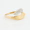 Bague 56 Bague Deux Ors - Diamants 58 Facettes RÉF 1023/18