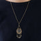 Collier Collier orientaliste en or jaune, perles de semences et saphirs 58 Facettes 58FC24