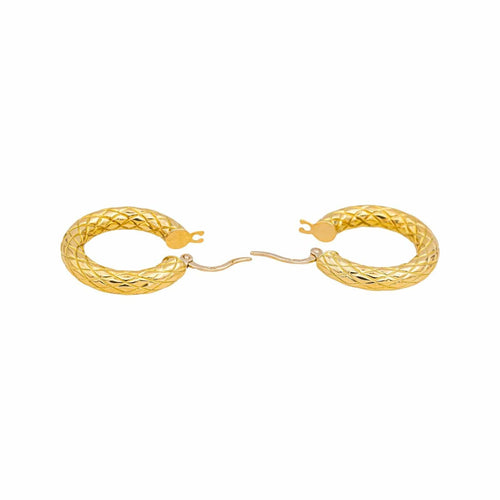 Boucles d'oreilles Boucles d'oreilles Créoles  Or jaune 58 Facettes 4895768CN