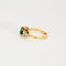 Bague 45 MELLERIO dits MELLER- Bague or jaune émeraude et diamants 58 Facettes