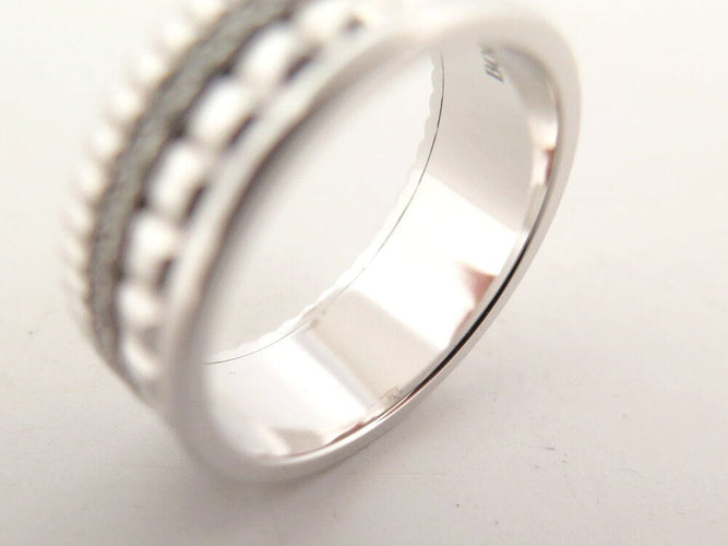 bague BOUCHERON quatre radiant edition pm jrg02486 54 or blanc 18k diamant