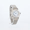 Montre Cartier - Montre Santos Octagone cadran ivoire chiffres romains en acier 58 Facettes