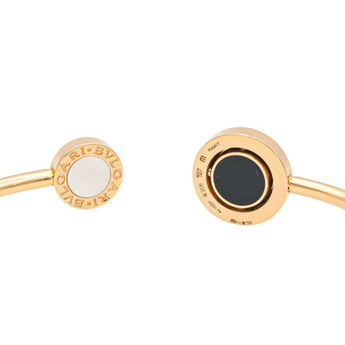 Bracelet Bulgari Bracelet Jonc Bvlgari Bvlgari Or rose Malachite, Nacre, Onyx 58 Facettes 4173757RV