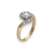 Bague 53.5 Bague 1900 or et platine, diamants taille ancienne 58 Facettes