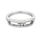 Bague 53 Messika - Bague pavée Baby Move en or gris et diamants 58 Facettes 58FC26