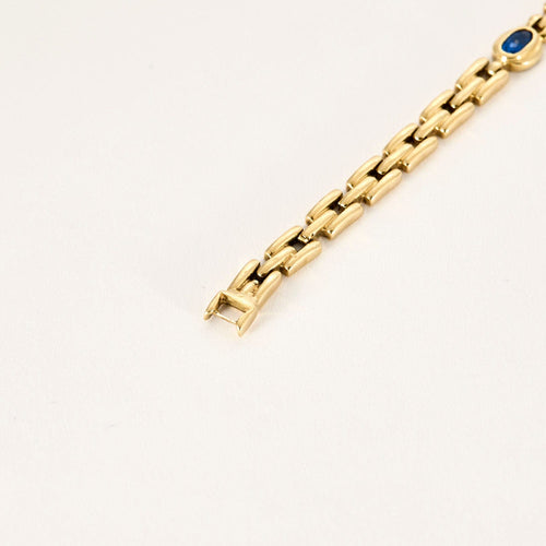 Bracelet Bracelet or jaune saphir 58 Facettes LP916