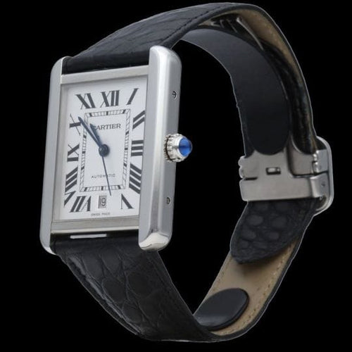 Montre Cartier Montre Tank Solo Xl 58 Facettes MT41521