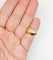 Bague 43.5 Bague bombé dôme or 18k diamant taille brillants en serti étoilé (circa 1950) 58 Facettes A05072
