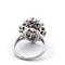Bague 53 Bague en or blanc 18k et diamants 58 Facettes