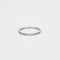 Bague Alliance or blanc diamants 58 Facettes LP834