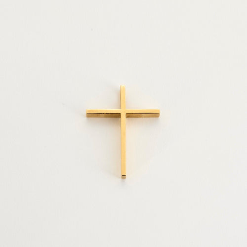 Pendentif Pendentif Croix or jaune 58 Facettes LP1021