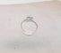 Bague 53 Bague Cœur en Or blanc & Diamants 58 Facettes AB 1067