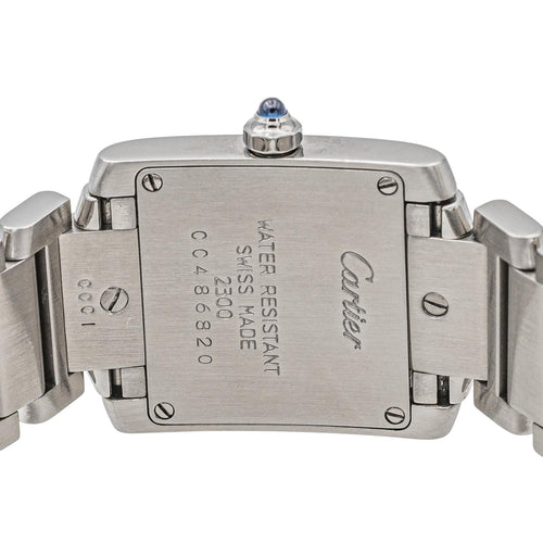 Montre Cartier Montre Tank Acier 58 Facettes 3866799RV
