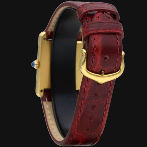Montre Cartier Montre Must De Cartier Vermeil 58 Facettes MT43334