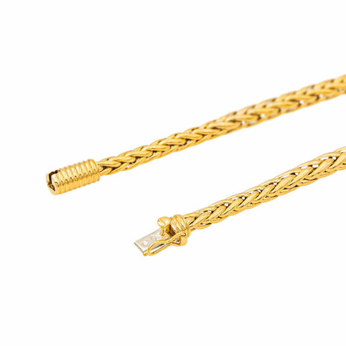 Collier Collier Maille palmier Or jaune 58 Facettes 3746785CN