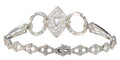 Collier Glamour des Années folles : Collier et coiffe vintage Art déco en diamants pour chien 58 Facettes 23023-0064