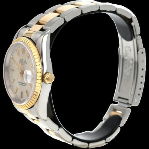 Montre Rolex Montre Date 34 Or Jaune 18K / Acier 58 Facettes MT42286