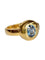 Bague 54.5 Bague or jaune saphir 58 Facettes
