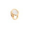Anneau rond Aquaforte 58 Facettes 12931