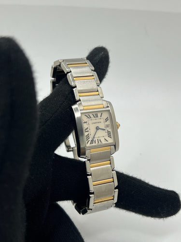 Montre Cartier - Montre Tank Française 58 Facettes