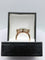 Bague 54 Bague vintage aigue-marine coussin et diamants en or rose 18k 58 Facettes