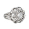Bague 53 Bague Marguerite  Or blanc Diamant 58 Facettes 4425764CN