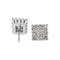 Boucles d'oreilles Boucles d'oreilles Puces Or blanc Diamant 58 Facettes 4061321CN