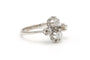 Bague 58 Bague Art Déco en or blanc sertie de diamants 58 Facettes 19736