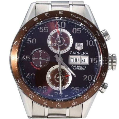 Montre Tag Heuer Montre Carrera Calibre 16 Chronograph 58 Facettes MT40666