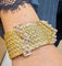 Bracelet Bracelet manchette en or 18 carats 58 Facettes