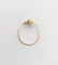 Bague 51 Petite bague Art Nouveau or jaune et pierre verte (circa 1910) 58 Facettes A06017