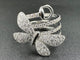 Bague 55 GUCCI. Collection "Flora", bague en or blanc 18K et diamants 58 Facettes