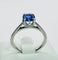 Bague 55 Solitaire en or blanc avec tanzanite 58 Facettes 50122