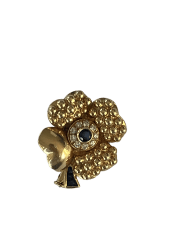 Broche FRED - Broche Fleur Or Jaune, Saphirs, Diamants 58 Facettes LOT 6039