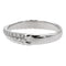 Bague 50 Bague Demi alliance Or blanc Diamant 58 Facettes 1338993CN