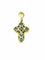 Pendentif Pendentif Croix 2 Ors 18K Saphir et Diamants 58 Facettes