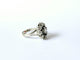 Bague 50 Bague or blanc et diamants 58 Facettes