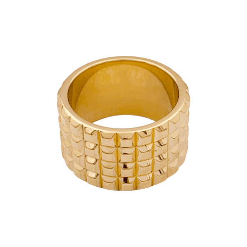 Bague 48 Bague Boucheron "Clou de Paris" or jaune. 58 Facettes 34418