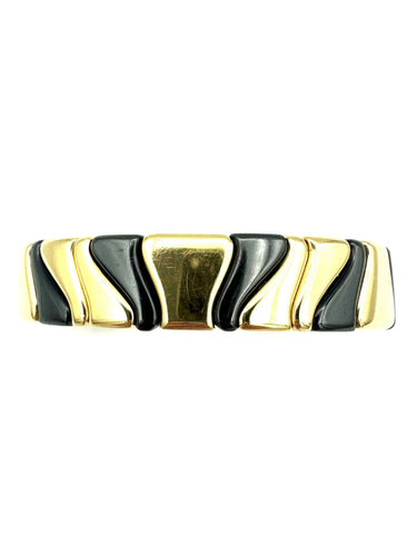 Bracelet MARINA B. Bracelet or 18K et émail 58 Facettes