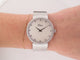 Montre montre la d de DIOR satine cd043115 36mm acier diamants quartz 58 Facettes 266097