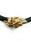 Collier GILBERT ALBERT. Collier or jaune 18K et diamant 58 Facettes