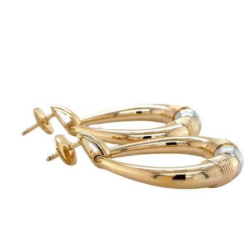 Boucles d'oreilles CARTIER - Boucle d’oreilles 3 ors 58 Facettes 1.0000162/1
