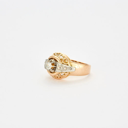 Bague 54 BAGUE DES ANNEES 40-50 58 Facettes 31300584